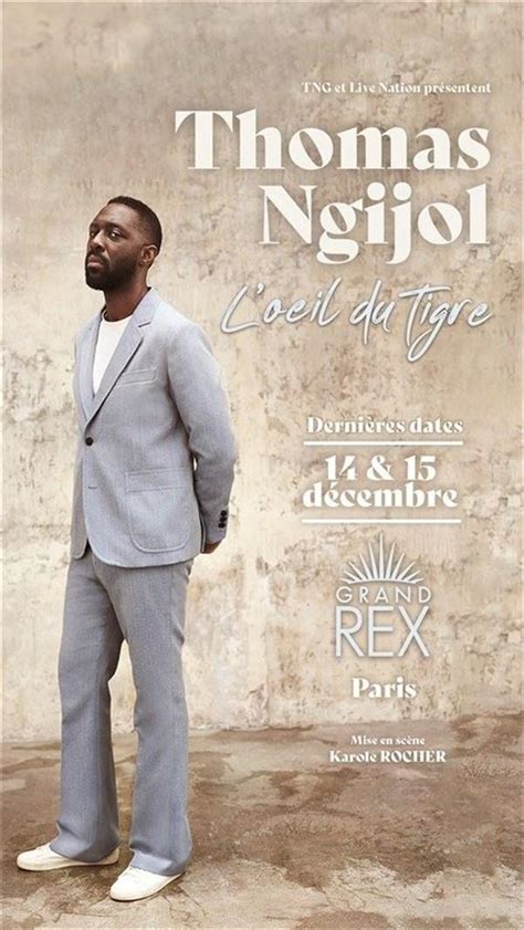 Thomas Ngijol: L'oeil du tigre (2023) .